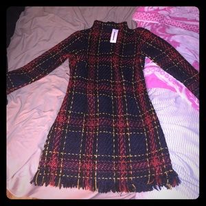 ***Never Worn*** Plaid minidress